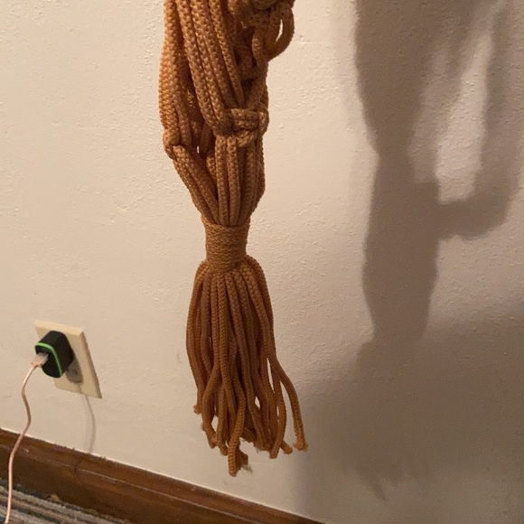 Large crotchet hanging plant holder - Picture 4 of 4
